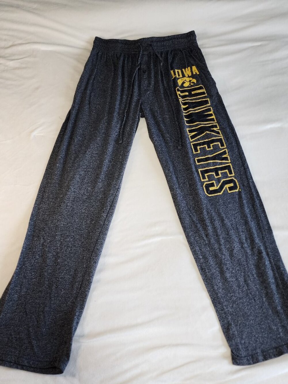 Iowa Hawkeyes Concepts Sport Lounge Pajama Pants Charcoal Gray Mens M